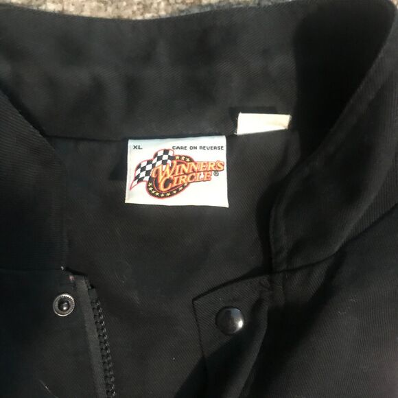NWOT-DALE EARNHARDT #8 BUD BUDWIESER BEER NASCAR RACING JACKET WINNERS CIRCLE XL - Picture 7 of 7